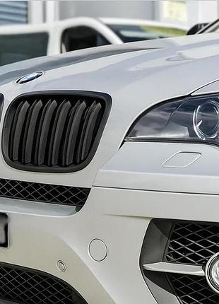 Ноздри m-look (черный матовый) для bmw x5 e70 2007-2013 гг
