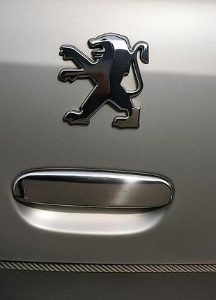 Хром на ручку багажника (нерж) для peugeot 307 2001-2008 рр