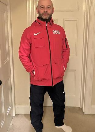 Куртка- ветровка nike great britain pro elite storm-fit track jacket