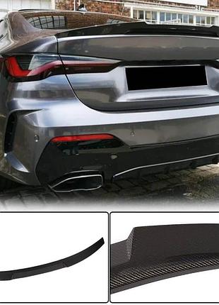 Спойлер m4-style v2 (для g22/g82, карбон) для bmw 4 серія g22/23/26 2020- рр