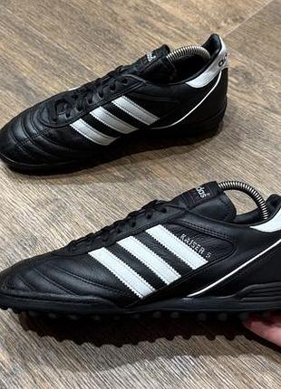 Кожаные сороконожки adidas kaiser 5, размер 42