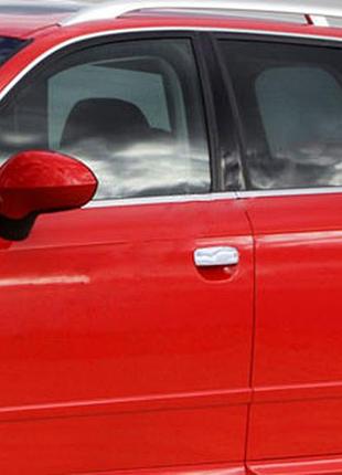 Накладки на ручки (4 шт, нерж) для seat exeo 2008-2013 рр
