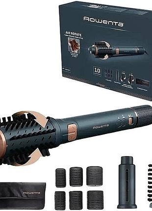 Фен-щетка rowenta air rotate 3в1 (ub9920e0) новый! абсолютно полный комплект