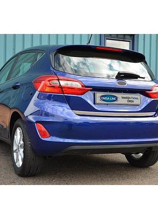 Кромка багажника (нерж) omsaline - італійська нержавійка для ford fiesta 2017- рр