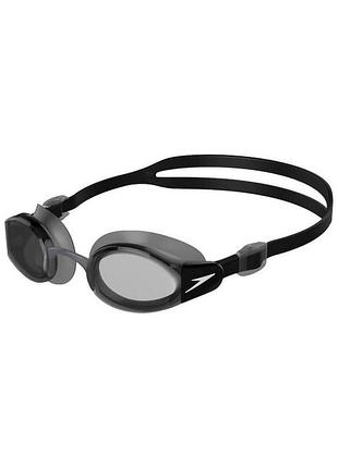 Очки для плавания взрослые speedo mariner pro gog au черно-серый для бассейна мужские и женские