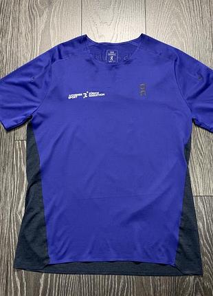 On performance-t shirt running чоловіча професійна бігова футболка тренувальна марафон надзвичайно тонка і легка розмір m