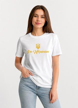 Патріотична футболка для дівчинки (146-158 см 158