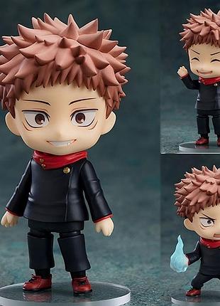 Сборная подвижная фигурка нендороид 1479 nendoroid юдзи итадори из аниме магическая битва / jujutsu kaisen