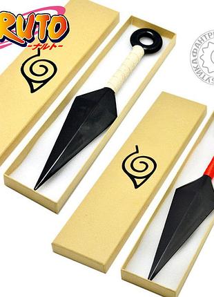 Іграшковий кунай з аніме наруто 25 см / naruto саске учіха узумакі