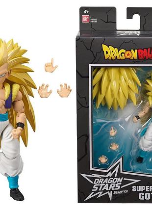 Bandai подвижная фигурка готенкс (super saiyan 3 gotenks) dragon stars из аниме драгон болл dragon ball