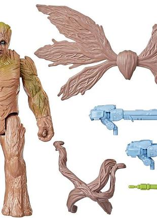 Подвижная фигурка, статуэтка грут (groot) hasbro из вселенной марвел / marvel