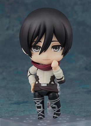 Збірна рухома фігурка нендороїд 2001 nendoroid мікаса аккерман з аніме атака титанів / attack on titan