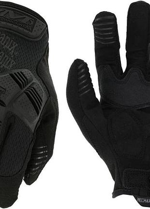 Перчатки тактические mechanix m-pact чёрные covert multicam мультикам камуфляж сенсорные l
