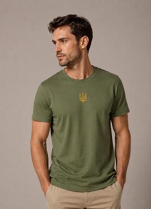 Чоловіча патріотична футболка з тризубом, m-2xl 2xl