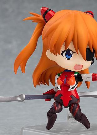 Збірна рухома фігурка нендороїд аска ленглі 1431 nendoroid з аніме євангеліон rebuild of evangelion