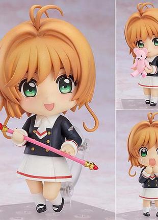 Сборная подвижная фигурка нендороид сакура киномото 918 nendoroid из аниме сакура собирательница карт