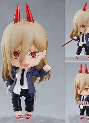Фігурка пауер nendoroid. аніме «людина бензопила»