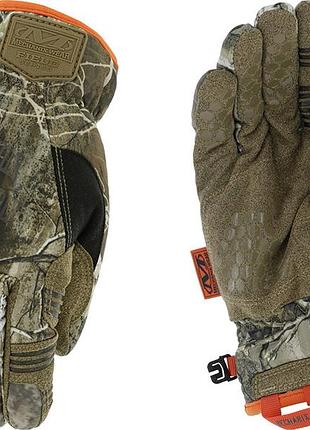 Рукавиці тактичні зимові mechanix sub40 realtree fastfit multicam мультикам теплі камуфляж сенсорні xl