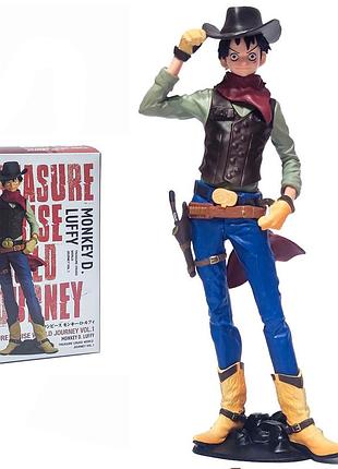 Фігурка статуетка луффі ковбой з аніме ван піс one piece luffy іграшка аніме манга луффі зоро