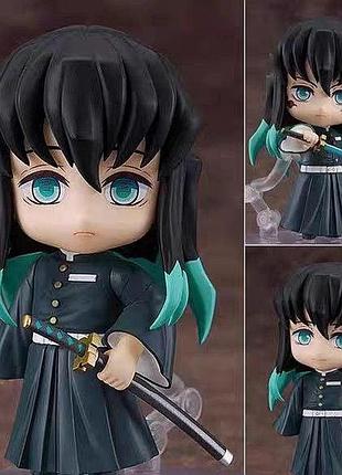 Сборная подвижная фигурка нендороид 2218 nendoroid муичиро токито из аниме клинок рассекающий демонов demon slayer