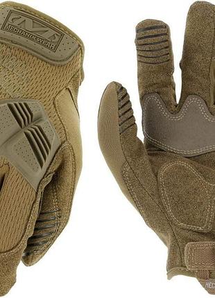 Перчатки тактические mechanix m-pact coyote multicam мультикам камуфляж сенсорные, с защитой от ударов l