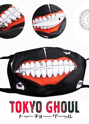 Маска со змейкой токийский гуль кэн канэки tokyo ghoul аниме косплей манга дединсайд