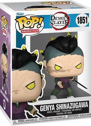 Фигурка funko pop: генья шинадзугава 1851 из аниме клинок рассекающий демонов demon slayer