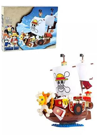 Конструктор з аніме ван піс / one piece сонячний піратський корабель 432 деталі