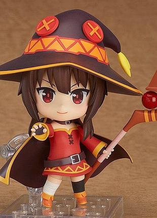 Подвижная фигурка nendoroid 725 мэгумин нендоройд из аниме коносуба, да благословит боженька этот прекрасный мир!