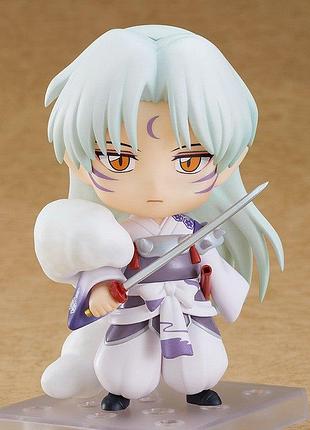 Сборная подвижная фигурка нендороид сесшомару seshomaru 1514 nendoroid из аниме инуяша inuyasha