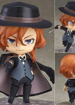 Збірна рухома фігурка нендороїд 676 nendoroid чуя накахара з аніме великий із бродячих псів чибі проза