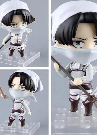 Сборная подвижная фигурка нендороид 417 nendoroid леви аккерман (levi) из аниме атака титанов attack on titan