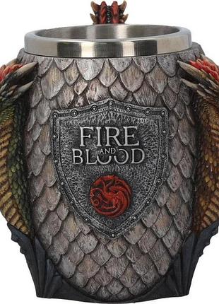 Коллекционная кружка игры престолов чашка game of thrones джон сноу дайнерис стакан 4 королевства