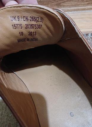 Туфли кожаные clarks 5