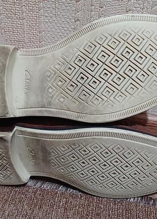 Туфли кожаные clarks 4