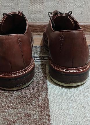 Туфли кожаные clarks 3