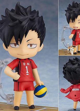 Сборная подвижная фигурка нендороид nendoroid тэцуро куроо 689 из аниме волейбол!! / haikyuu!!