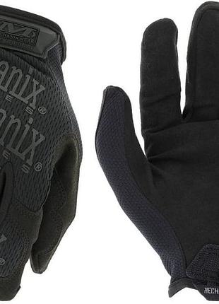 Перчатки тактические рабочие mechanix the original черные black m-pact камуфляжные сенсорные с фиксацией xl