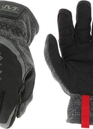 Рукавички тактичні зимові mechanix fastfit coldwork чорні мультикам теплі камуфляж сенсорні xl