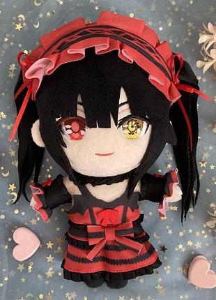 Мягкая игрушка куруми токисаки из аниме рандеву с жизнью / date a live
