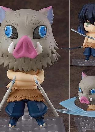 Сборная подвижная фигурка нендороид 1361 nendoroid иноске хашибара из аниме убийца демонов demon slayer