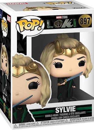 Фигурка funko pop марвел: сильвия (sylvie) 897 статуэтка из фильма локи / loki