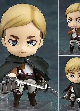 Сборная подвижная фигурка нендороид 775 nendoroid эрвин смит из аниме атака титанов / attack on titan