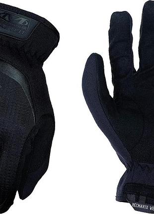 Перчатки тактические рабочие mechanix fastfit черные black m-pact сенсорные размер xl
