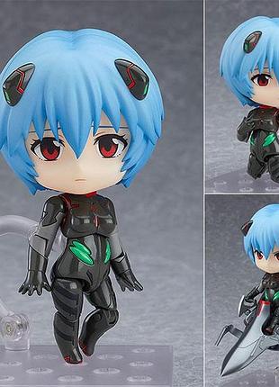 Збірна рухома фігурка нендороїд аянамі рей 1419 nendoroid з аніме євангеліон rebuild of evangelion