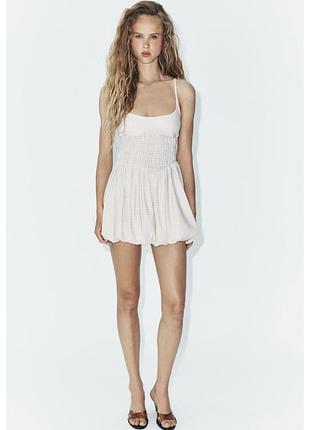 Сукня zara зі спідницею балон s