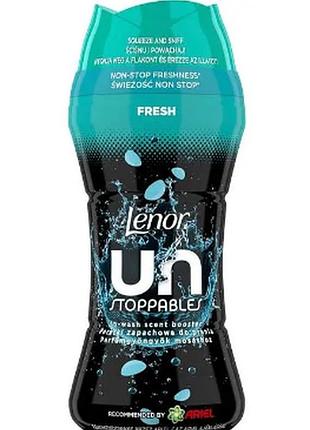 Парфюмированные гранулы для стирки lenor unstoppables fresh 195 г