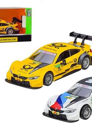 Машина металева 4367 "автопром", 1:43 bmw m4 dtm, відкриваються двері, коробка 14,5*6,5*7 см