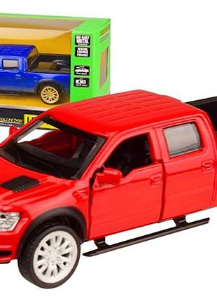 Машина металева 4318 "автопром",1:52 ford f-150, 2 кольори, відкриваються двері, коробка 14,5*6,5*7