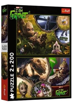Пазли - 2в1 200 елм. - 13315 "грут", trefl